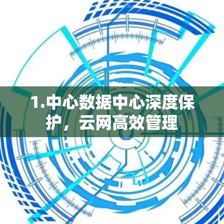 1.中心数据中心深度保护,云网高效管理 1.中心数据中心深度保护,云网高效管理