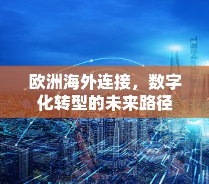 欧洲海外连接，数字化转型的未来路径