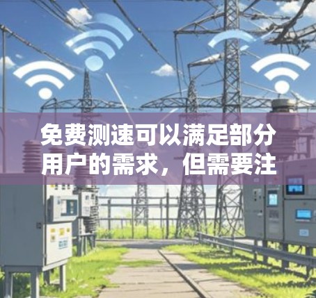 免费测速可以满足部分用户的需求,但需要注意以下几点 免费测速可以满足部分用户的需求,但需要注意以下几点