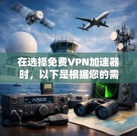 在选择免费VPN加速器时,以下是根据您的需求和考虑因素的建议 在选择免费VPN加速器时,以下是根据您的需求和考虑因素的建议