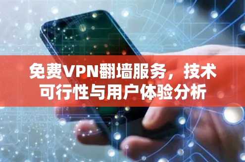 免费VPN翻墙服务，技术可行性与用户体验分析