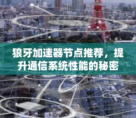 狼牙加速器节点推荐,提升通信系统性能的秘密武器 狼牙加速器节点推荐,提升通信系统性能的秘密武器