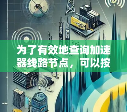 为了有效地查询加速器线路节点，可以按照以下步骤进行