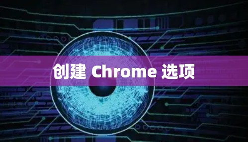 创建 Chrome 选项 创建 Chrome 选项