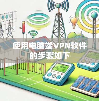 使用电脑端VPN软件的步骤如下 使用电脑端VPN软件的步骤如下